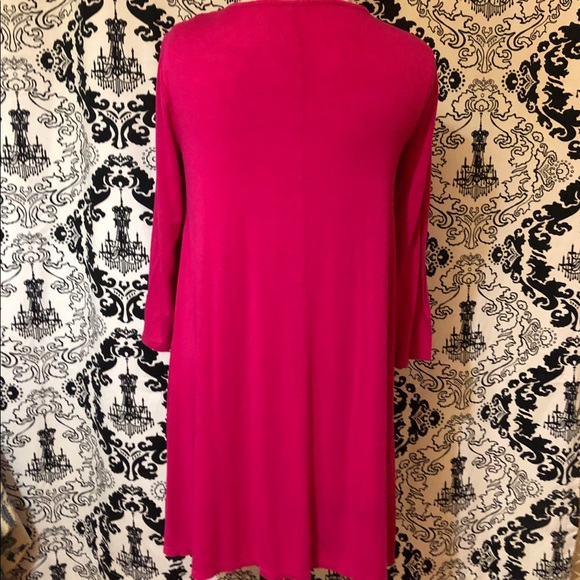 Tres Chic Amour Pink Dress / Tunic - Picture 7 of 8